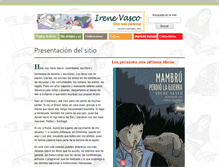 Tablet Screenshot of irenevasco.com